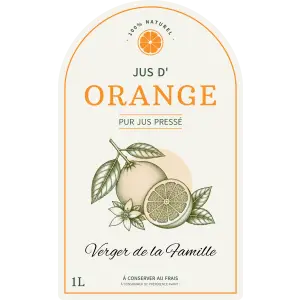 Un modèle frais pour bouteille de 1 litre