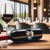 Étiquette de mariage personnalisée avec photo des mariés – Format ovale élégant