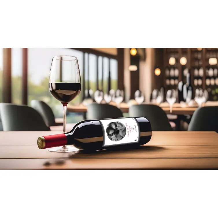 Étiquette personnalisée "Cuvée de notre mariage" – une touche intime pour votre grand jour