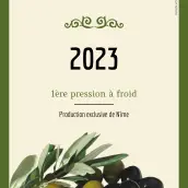 Custom label for extra virgin olive oil – highlight your artisanal production