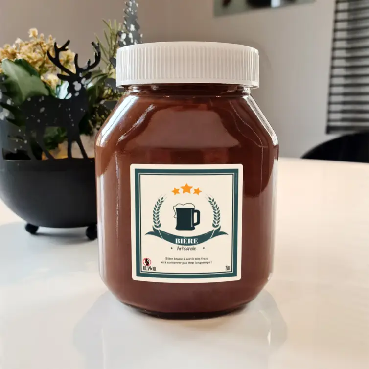 Étiquette bière artisanale personnalisée – style vintage et impact visuel garanti
