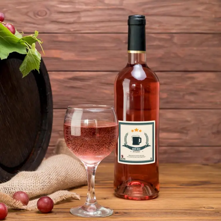 Étiquette bière artisanale personnalisée – style vintage et impact visuel garanti