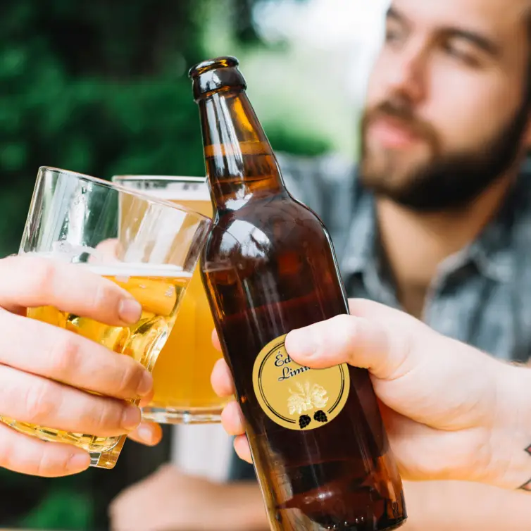 Custom limited edition beer label – highlight your exclusive brews