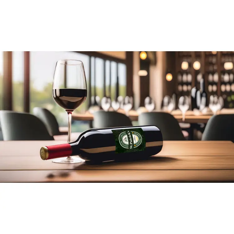 Étiquette de bière édition limitée pour la Saint-Patrick