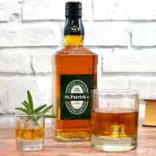 Étiquette de bière édition limitée pour la Saint-Patrick