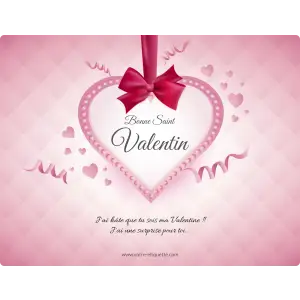 une création élégante et tendre à offrir à l’élu(e) de votre cœur