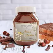 Étiquette personnalisée pour bouteille de champagne mariage