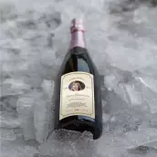 Personalized birthday wine-style label