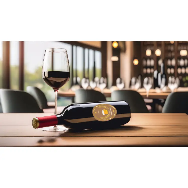 Personalized label for blonde beer