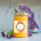 Custom label for all flowers honey with elegant floral design