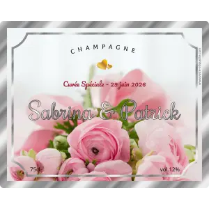 create a unique and elegant bottle to celebrate your unforgettable moments