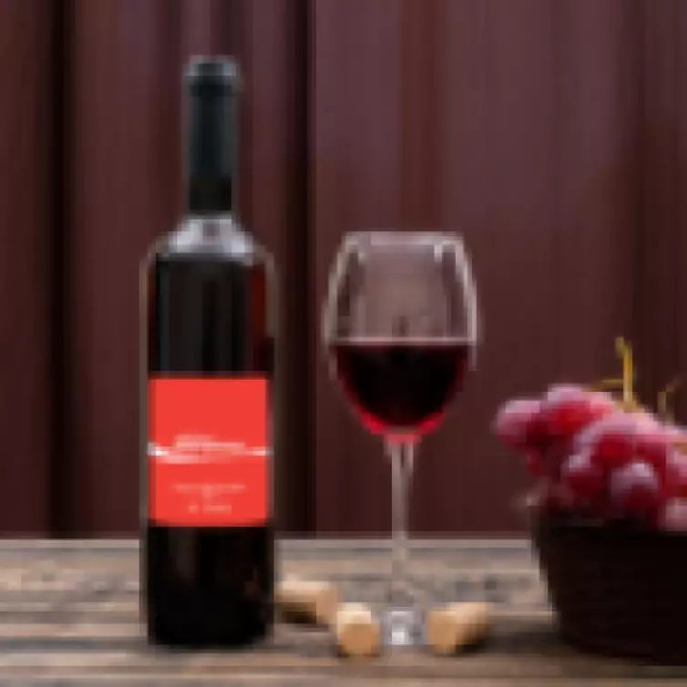 Custom birthday Cola label with iconic red and white design