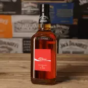 Custom birthday Cola label with iconic red and white design