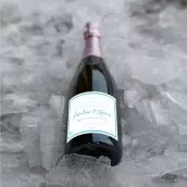 Étiquette personnalisée de champagne pour mariage ou événement spécial
