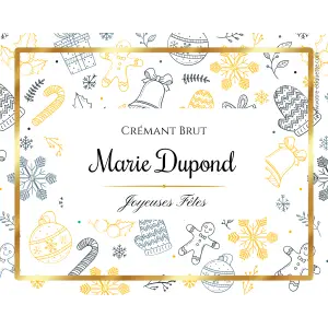 offer an elegant and festive dressing for your bottle