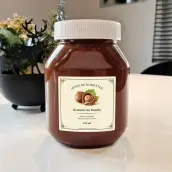 Étiquette personnalisée pour huile de noisettes artisanale et élégante