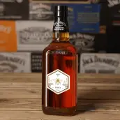 Étiquette personnalisée miel au design apiculteur élégant