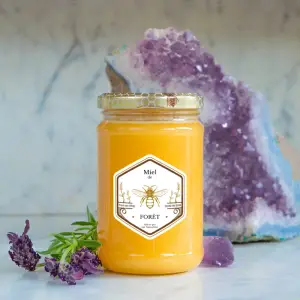 Personalized honey jar label