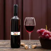 Personalized spread label mini nutella for wedding and events