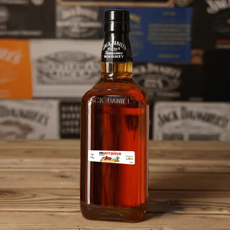 Personalized spread label mini nutella for wedding and events