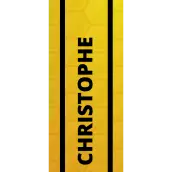 Étiquette personnalisée bande de garantie pour pots de miel authentiques