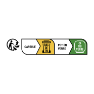 Étiquette créée de  .